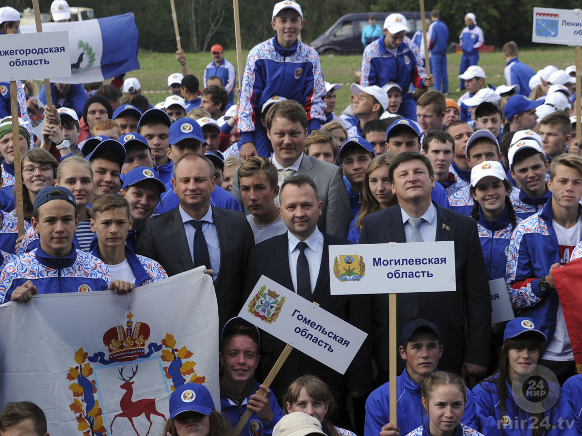 Школьники из России и Беларуси приняли участие в турслете под Витебском